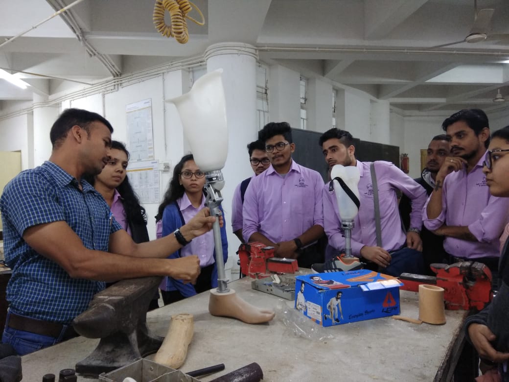 A one-day institutional visit to Swami Vivekananda National Institute of Rehabilitation Training & Research (S.V.NIRTAR) Images