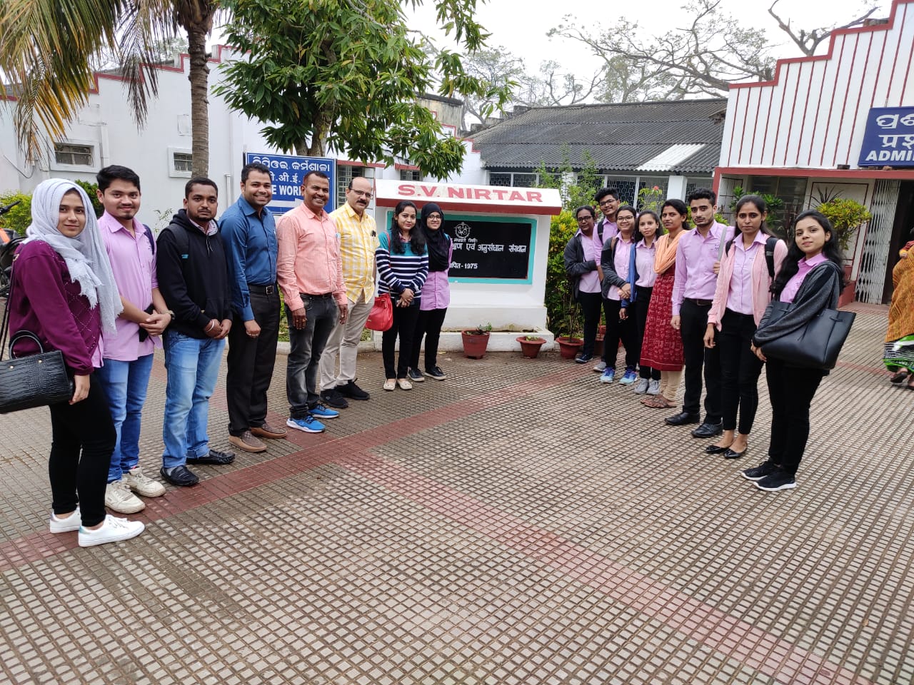 A one-day institutional visit to Swami Vivekananda National Institute of Rehabilitation Training & Research (S.V.NIRTAR) Images